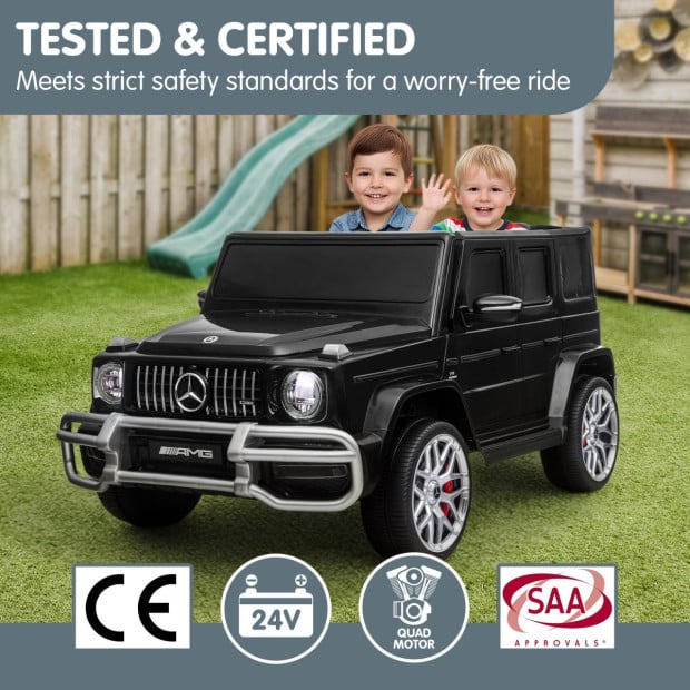 Kahuna Mercedes Benz AMG G63 Kids Electric Two Seater Ride On Car with Remote Control Image 10