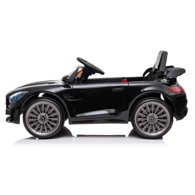 Mercedes Benz Licensed Kids Electric Ride On Car Remote Control Black Image 10