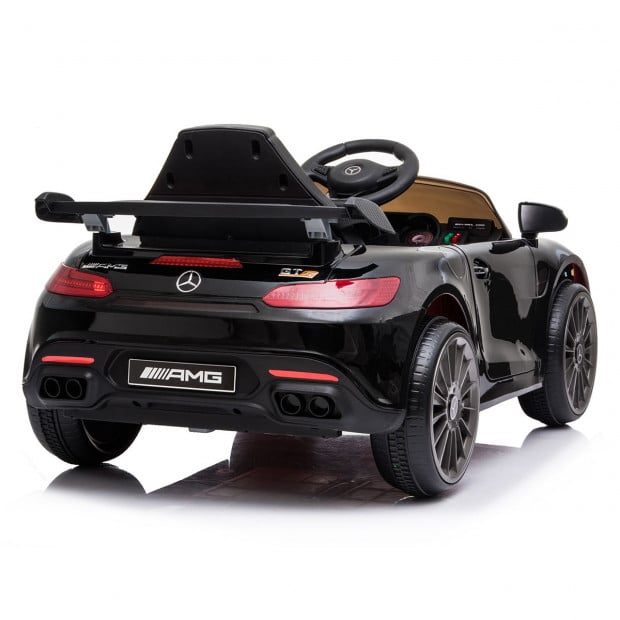 Mercedes Benz Licensed Kids Electric Ride On Car Remote Control Black Image 12