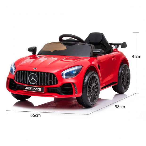 Mercedes Benz Licensed Kids Electric Ride On Car Remote Control Red Image 7