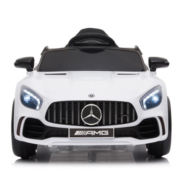 Mercedes Benz Licensed Kids Electric Ride On Car Remote Control White Image 14