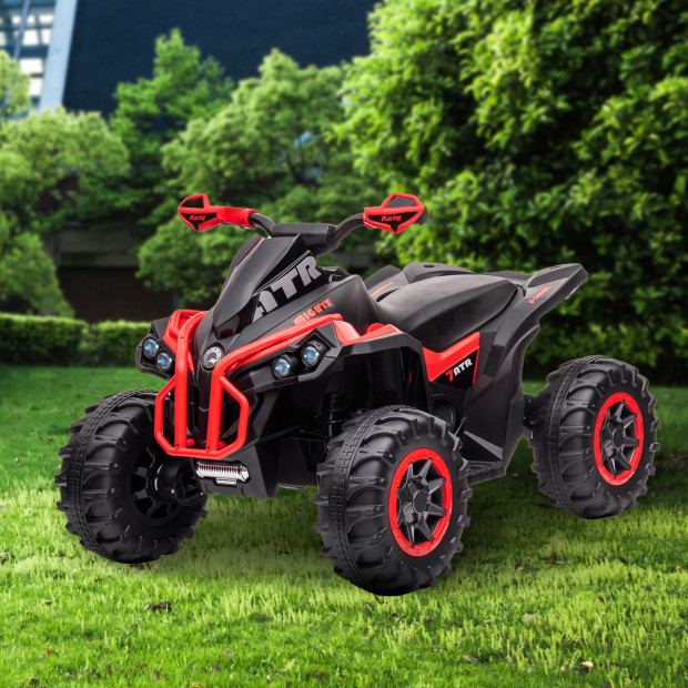 Kahuna GTS99 Kids Toy Electric Ride On Quad Bike 50W ATV - Red Image 14