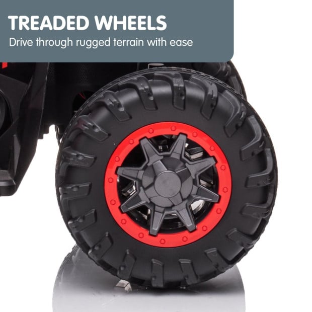 Kahuna GTS99 Kids Toy Electric Ride On Quad Bike 50W ATV - Red Image 10