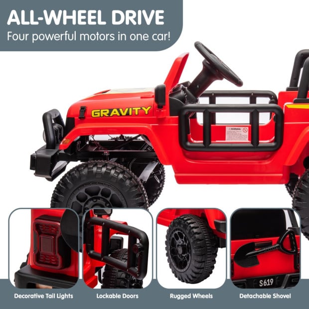 Kahuna S619 Gravity Electric Kids Car - Red Image 7