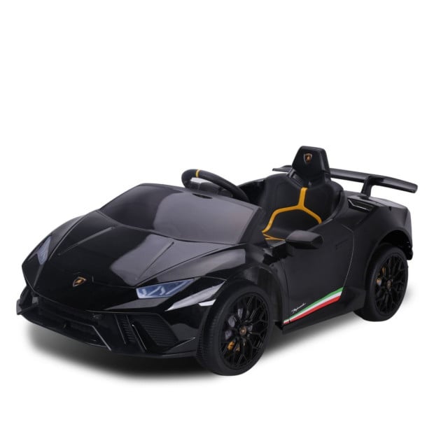 Lamborghini Performante Electric Kids Car Remote Control - Black Image 16