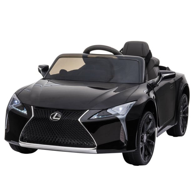 Authorised Lexus LC 500 Electric Kids Car - Black Image 2