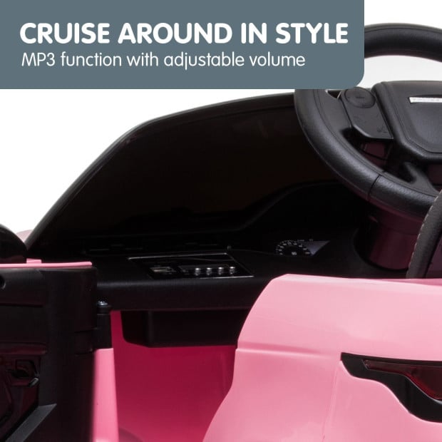 Land Rover Licensed Electric Kids Car Remote Control - Pink Image 7
