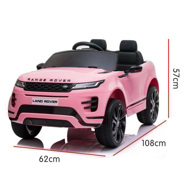 Land Rover Licensed Electric Kids Car Remote Control - Pink Image 11