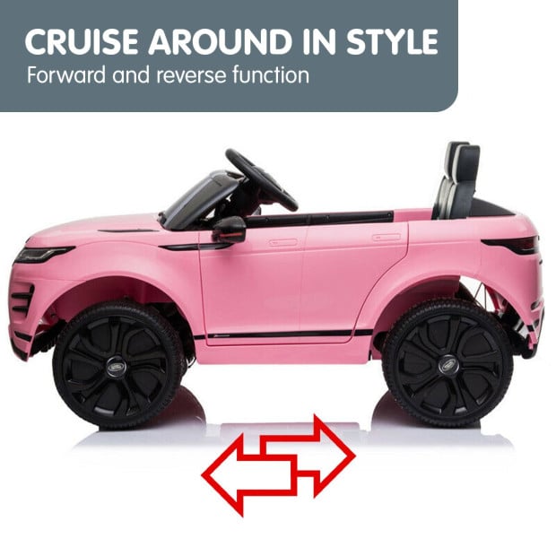 Land Rover Licensed Electric Kids Car Remote Control - Pink Image 8