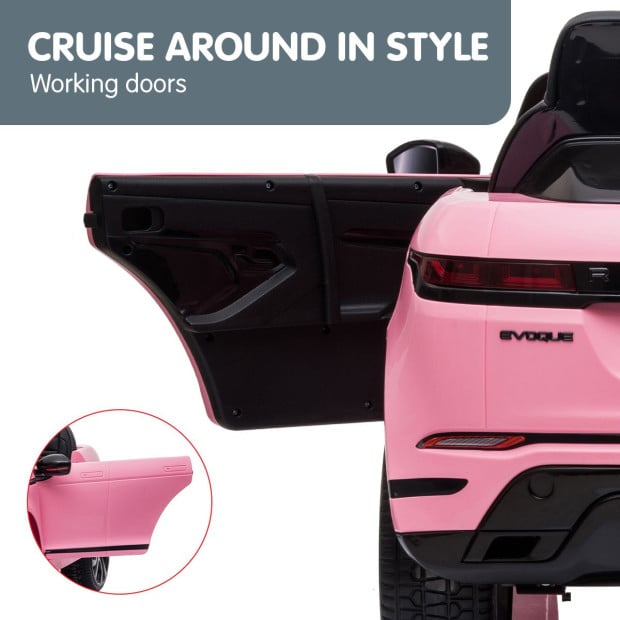 Land Rover Licensed Electric Kids Car Remote Control - Pink Image 5
