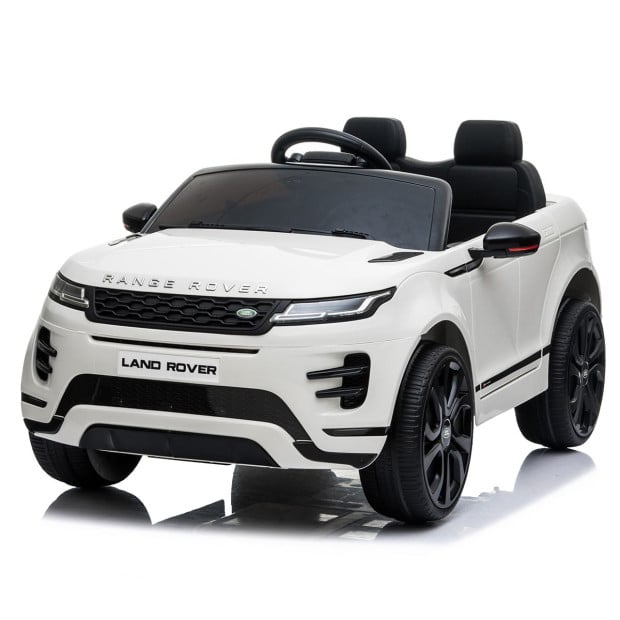 Land Rover Licensed Kids Electric Ride On Car Remote Control - White Image 13
