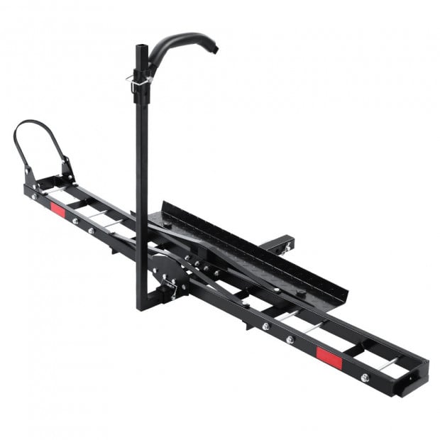 Motorcycle Carrier Rack 2 Towbar Arm Rack Dirt Bike Ramp Steel