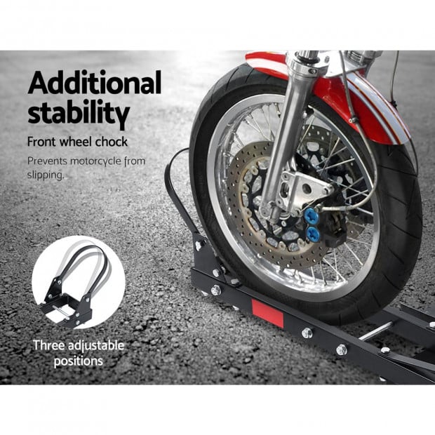 Motorcycle Carrier Rack 2 Towbar Arm Rack Dirt Bike Ramp Steel Image 5