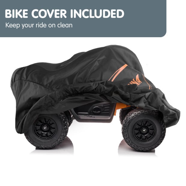 MCL35 McLaren Kids Toy Electric Quad Bike - Orange Image 3