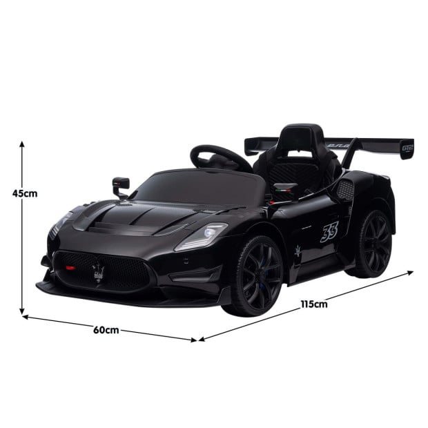 Kahuna Maserati MC20 GT2 Licensed Electric Kids Car - Black Image 4