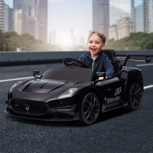 Kahuna Maserati MC20 GT2 Licensed Electric Kids Car - Black Image 10