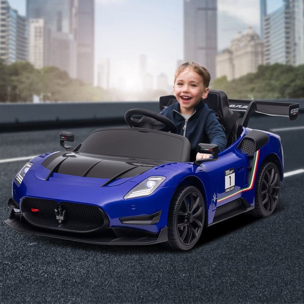 Kahuna Maserati MC20 GT2 Licensed Electric Kids Ride On Race Car - Blue Image 10