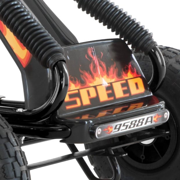 Kahuna G95 Kids Ride On Pedal-Powered Go Kart - Black Image 10