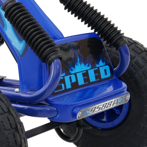 Kahuna G95 Kids Ride On Pedal Go Kart - Blue Image 10