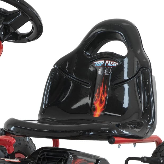 Kahuna G95 Kids Ride On Pedal-Powered Go Kart - Red Image 6