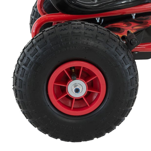 Kahuna G95 Kids Ride On Pedal-Powered Go Kart - Red Image 7