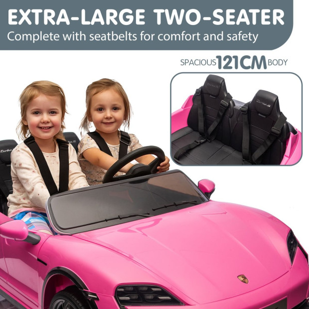 Porsche Taycan Turbo S Kids Electric Ride-On Car with Remote Control Image 9