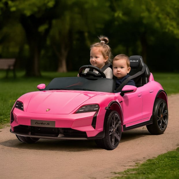 Kahuna Porsche Taycan Turbo S Kids Electric Ride-On Car with Remote Control Image 12