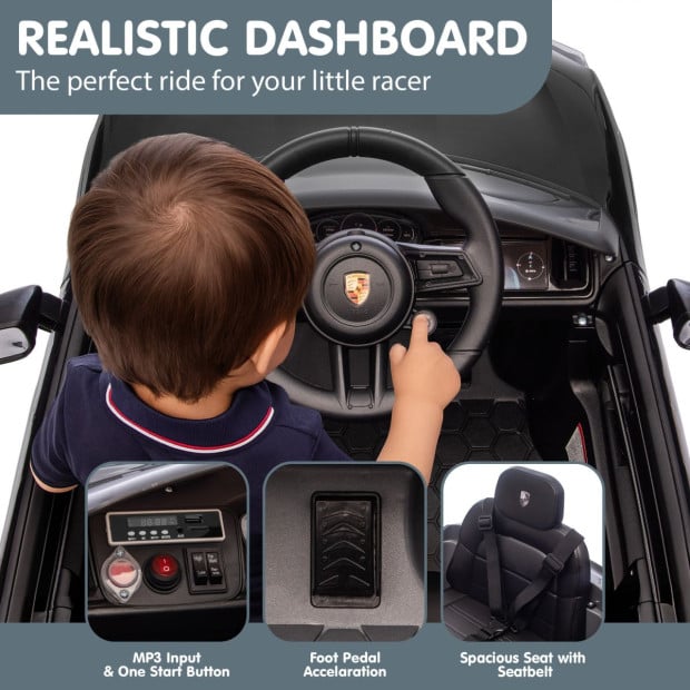 Porsche Cayenne E Hybrid Coupe Kids Electric Ride-On Car with Remote Control Image 8