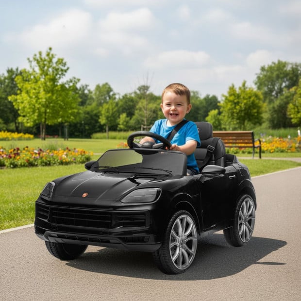 Kahuna Porsche Cayenne E Hybrid Coupe Kids Electric Ride-On Car with Remote Control Image 12
