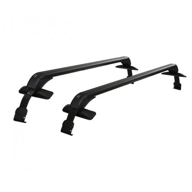 Car Roof Rack 100cm 75kgs Load Cross Bars Aluminium Adjustable