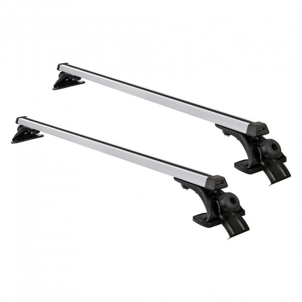 Universal Car Roof Rack 1450mm Cross Bars Adjustable Brackets 90kg Image 3