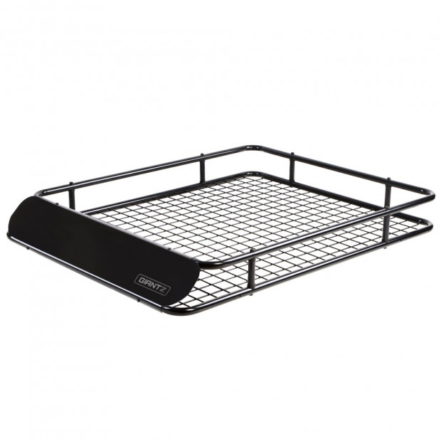Universal Roof Rack Basket Car Carrier Steel 123cm