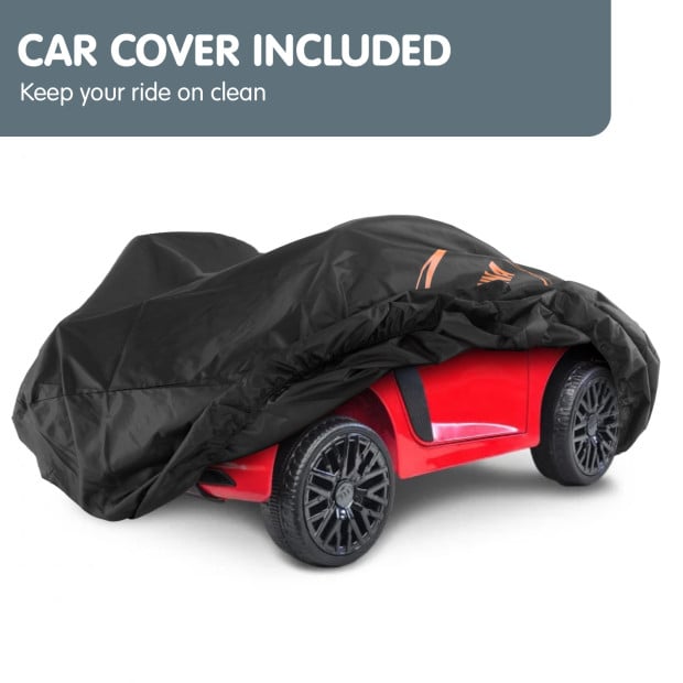 R8 Spyder Audi Licensed Kids Electric Ride On Car Remote Control Red Image 2