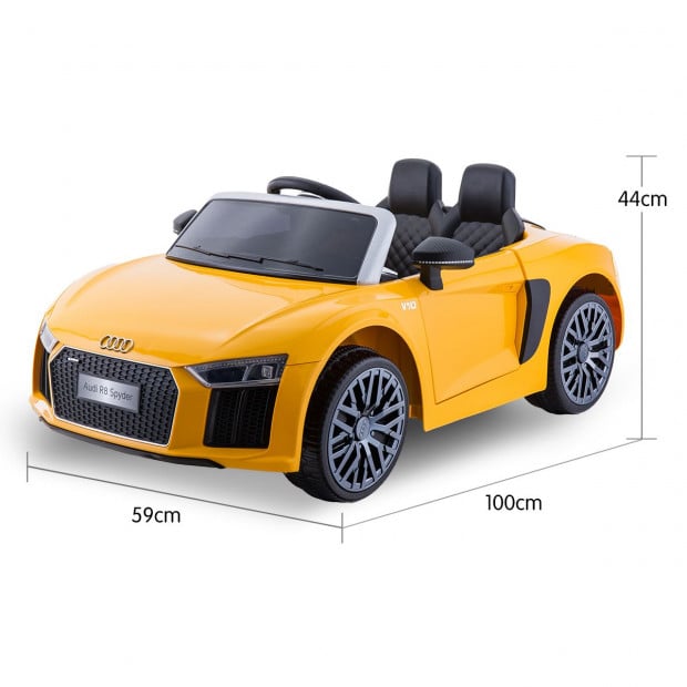 R8 Spyder Audi Licensed Kids Electric Ride On Car Remote Control YL Image 8