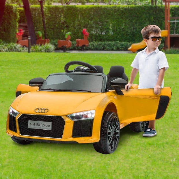 R8 Spyder Audi Licensed Kids Electric Ride On Car Remote Control YL Image 6