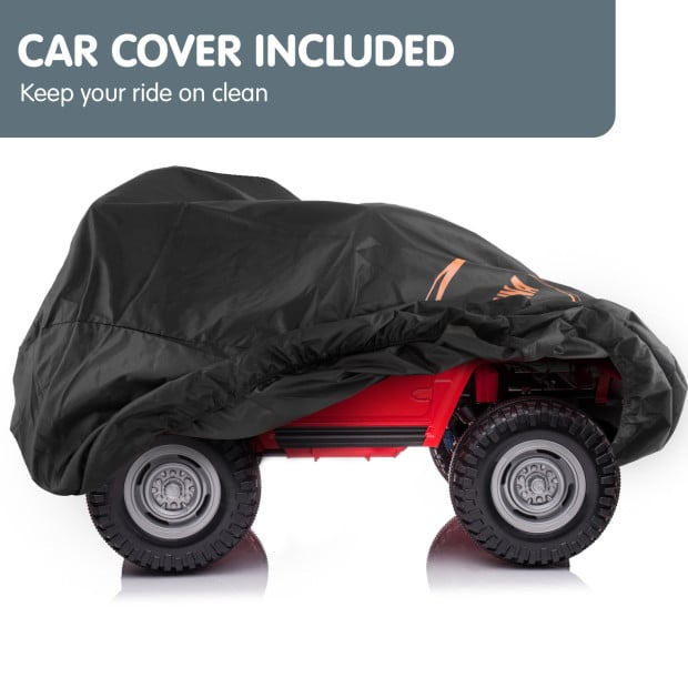 Licensed Toyota FJ-40 Electric Kids Car by Kahuna - Red Image 14