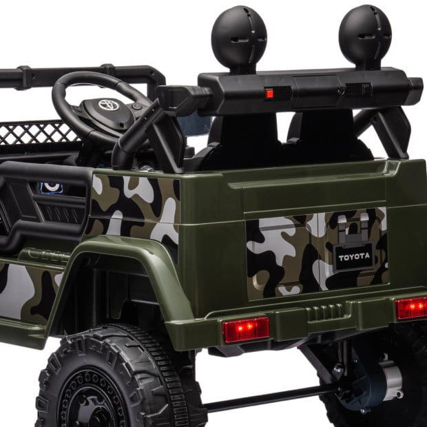 Authorized Toyota Electric Ride on Car FJ Cruiser Kids - Green Image 7