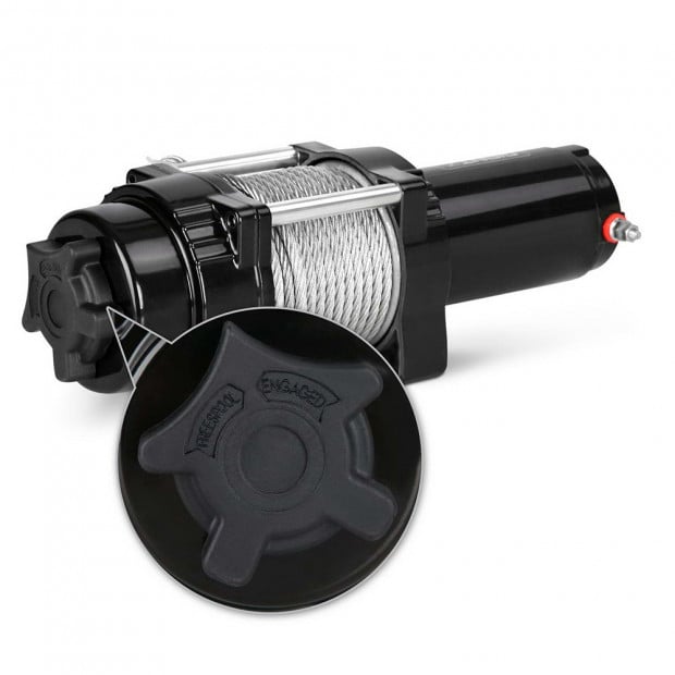 4500LBS Electric Winch ATV 4WD Steel Wire w/ Remote Image 5