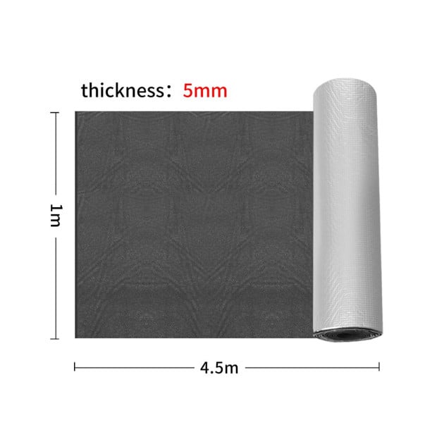 Roll 4.5M x1M Heat Shield Insulation Noise Proofing Deadening Mat Image 3