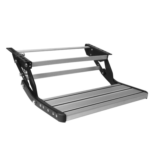 Caravan Step Aluminum Pull Out Folding Ladder Stool Trailer RV Parts