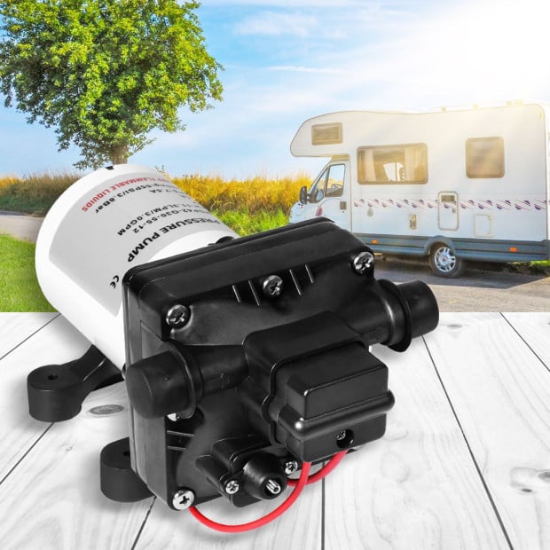 12V Water Pump Caravan High Pressure Motorhome Boat RV Camper Image 7