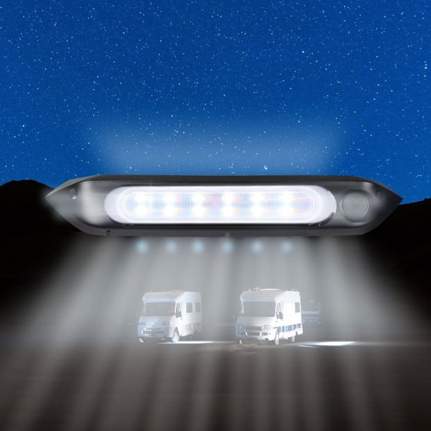 Dual LED Awning Light 12V/24V Waterproof Caravan Accessories 287mm Image 7