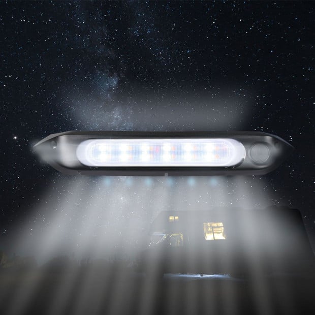 Dual LED Awning Light 12V/24V Waterproof Caravan Accessories 287mm Image 8