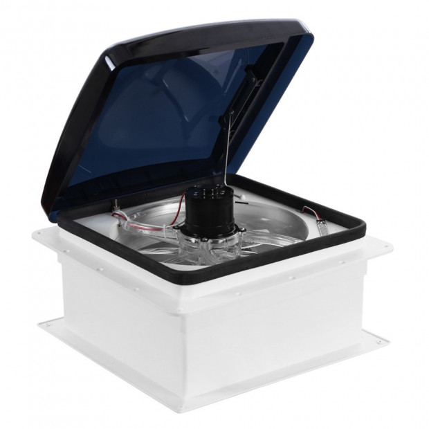Caravan Roof Vent Fan Vents 12V with Remote Control Dark Blue