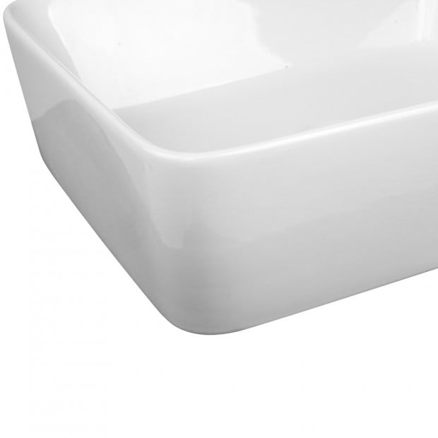 Ceramic Sink Rectangle White  Image 3