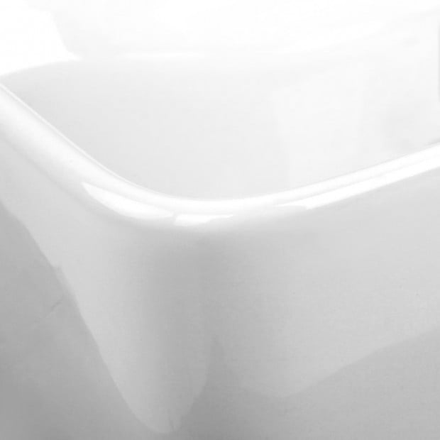 Ceramic Sink Rectangle White 480 x 380 Image 5