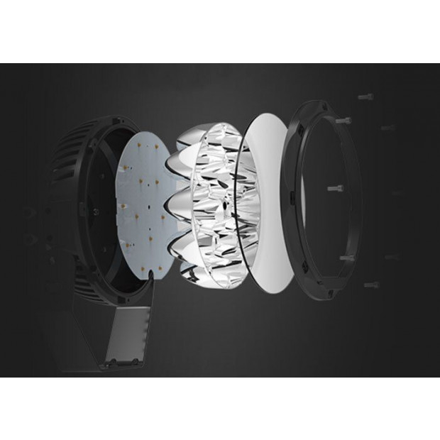 Cosmoblaze 9In Driving Lights Genuine Osram Led Pair Round Spot Image 4