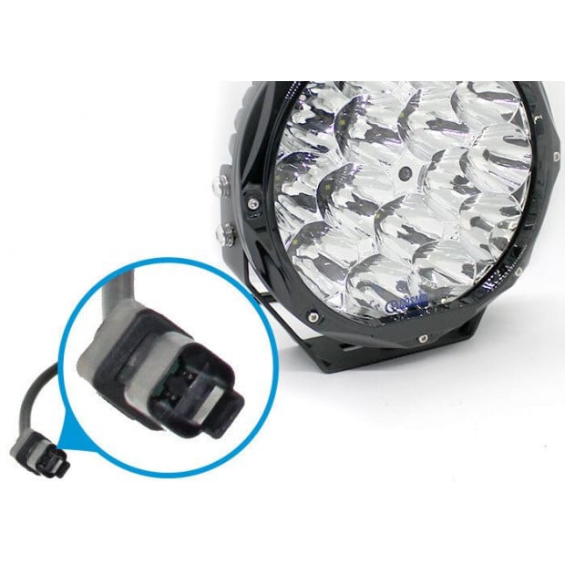 Cosmoblaze 9In Driving Lights Genuine Osram Led Pair Round Spot Image 7