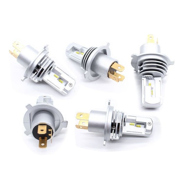 H4 72W Car LED Headlight Kit 8400lm Philips Zes Chip 12V Canbus Image 8