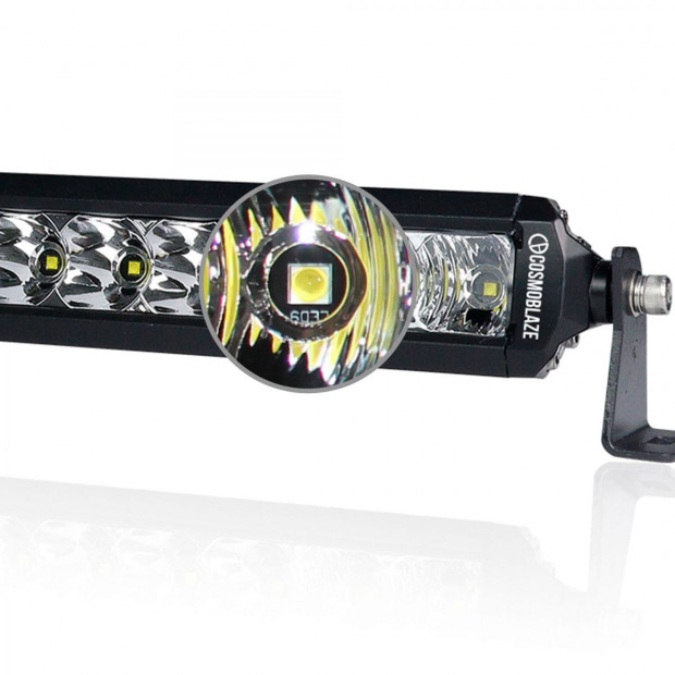 Cosmoblaze 30in Osram Led Light Bar Driving 1 Row Beam 4x4 Truck Elinz Image 4